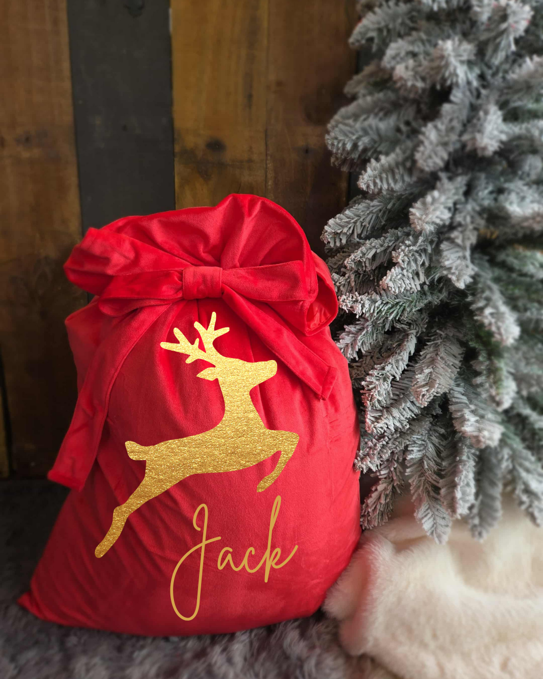 Red Santa Sack
